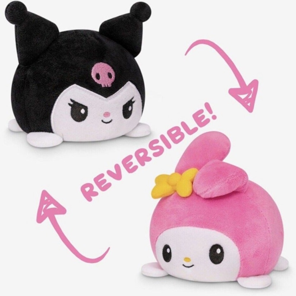 Sanrio Reversible Plushies Set of (4) Brand New - Picture 3 of 6